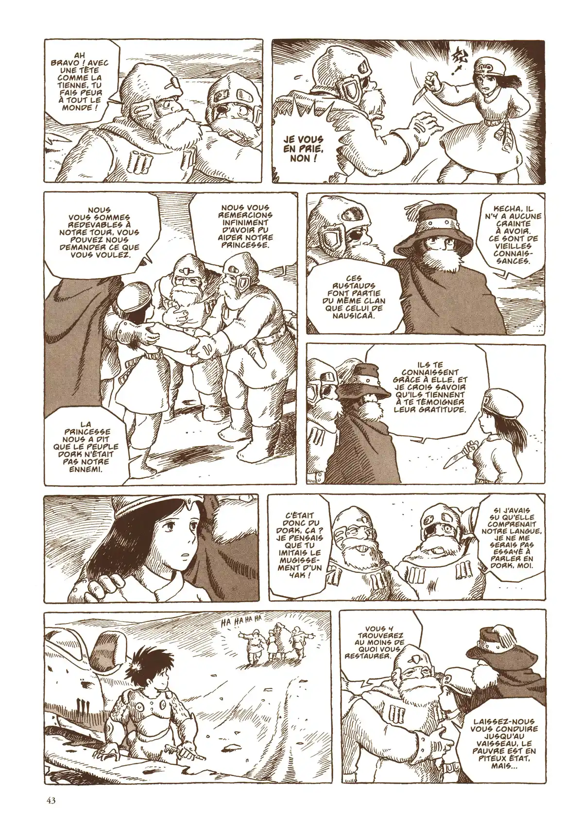 Nausicaä de la vallée du vent Volume 4 page 45