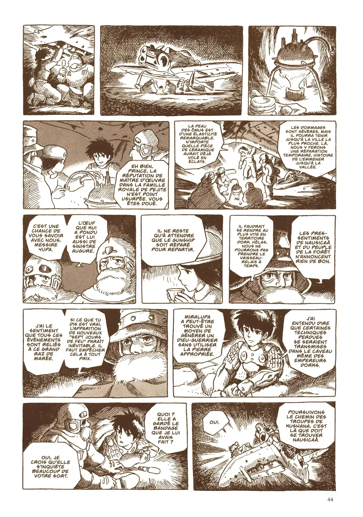 Nausicaä de la vallée du vent Volume 4 page 46