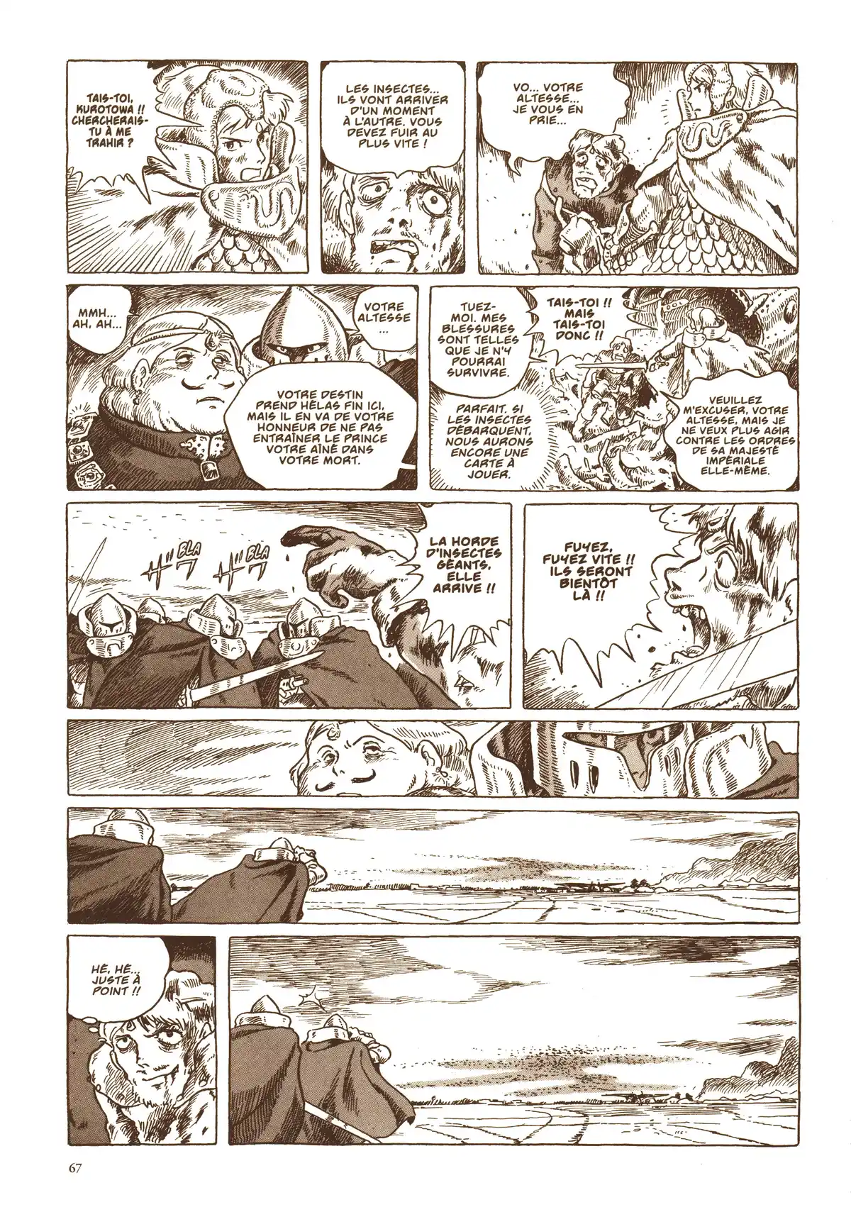 Nausicaä de la vallée du vent Volume 4 page 69