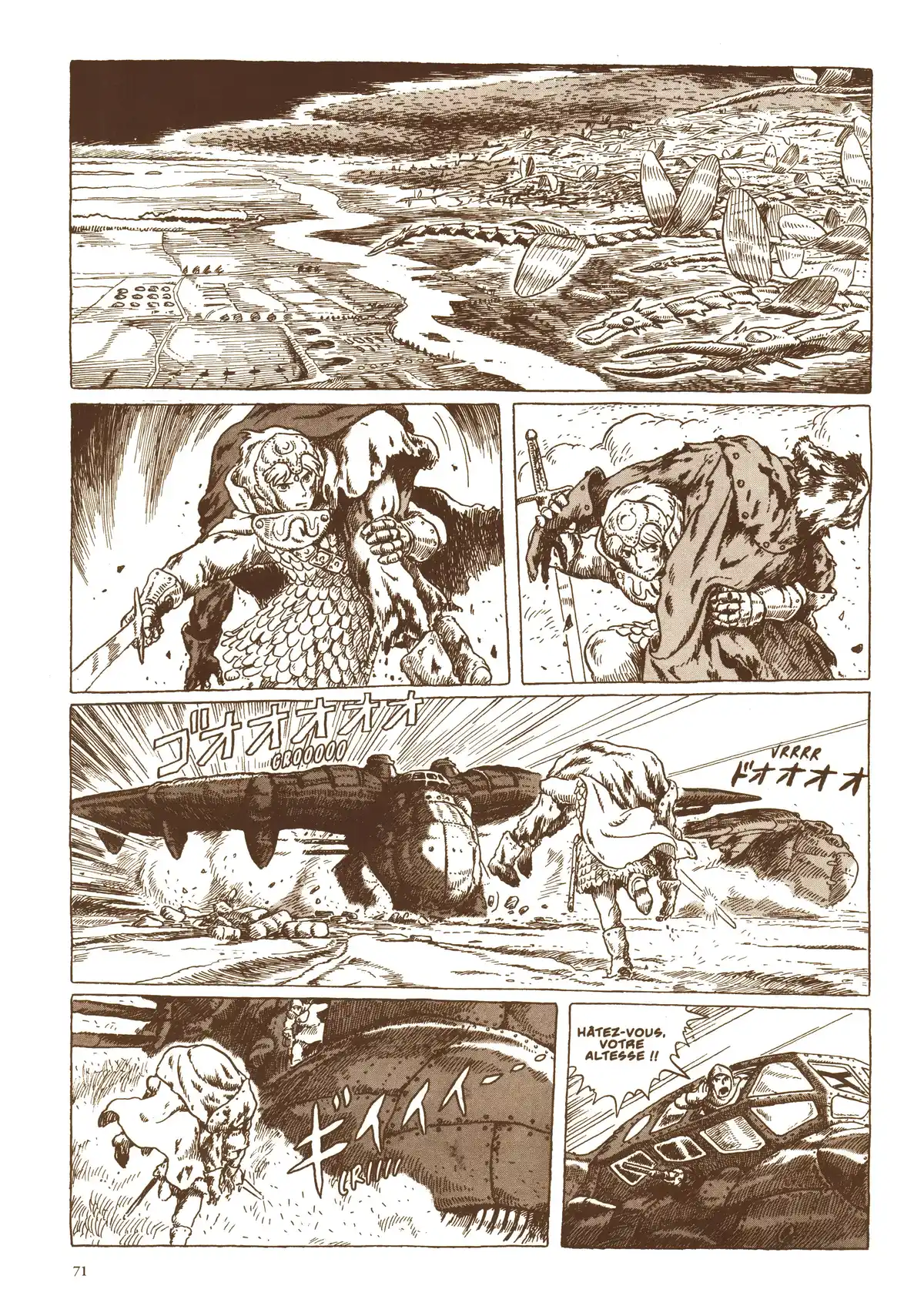 Nausicaä de la vallée du vent Volume 4 page 73