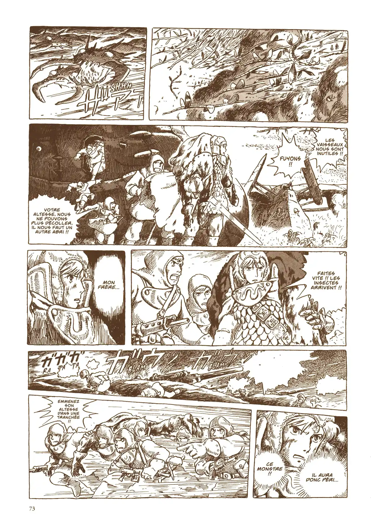 Nausicaä de la vallée du vent Volume 4 page 75