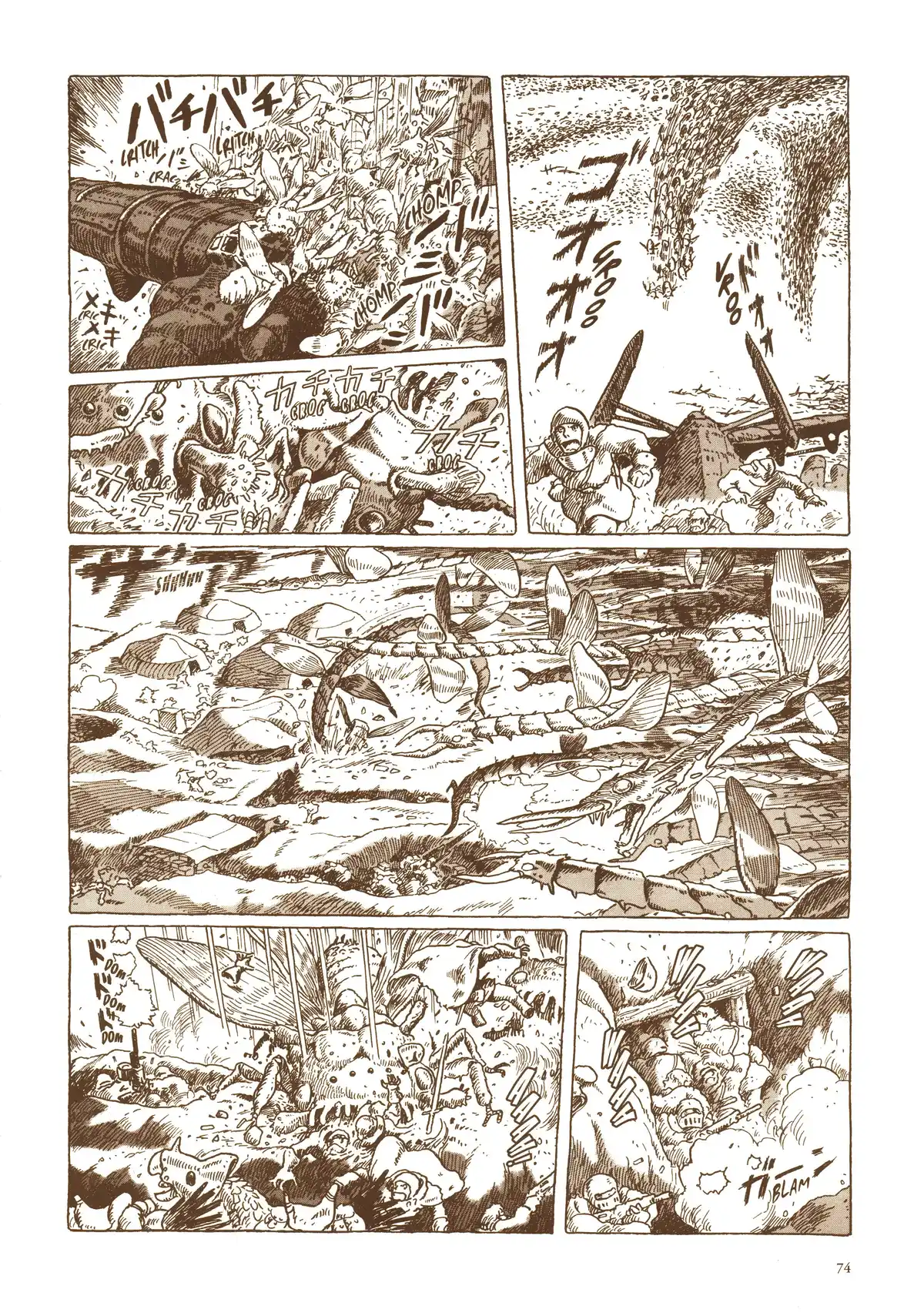 Nausicaä de la vallée du vent Volume 4 page 76