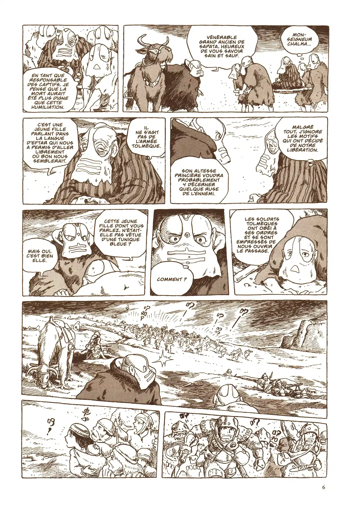 Nausicaä de la vallée du vent Volume 4 page 8