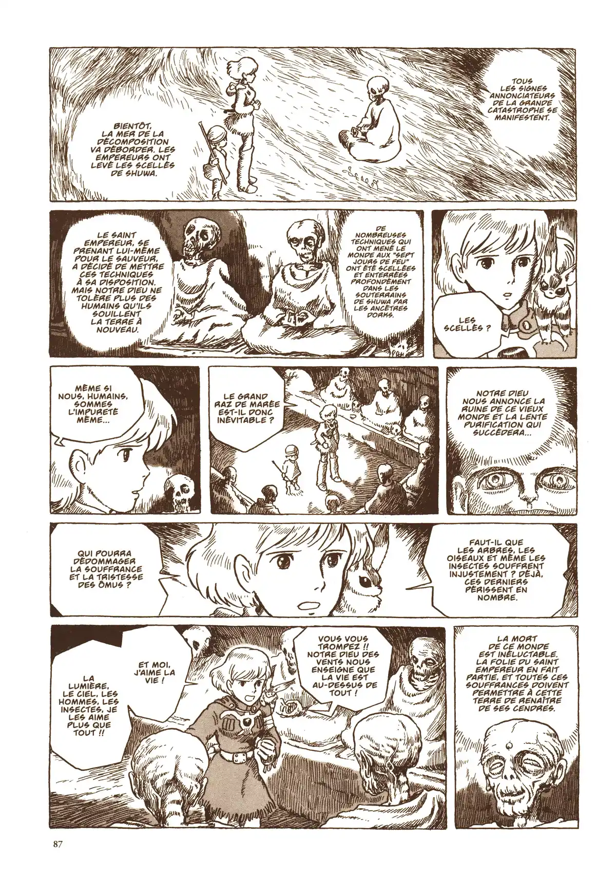 Nausicaä de la vallée du vent Volume 4 page 89