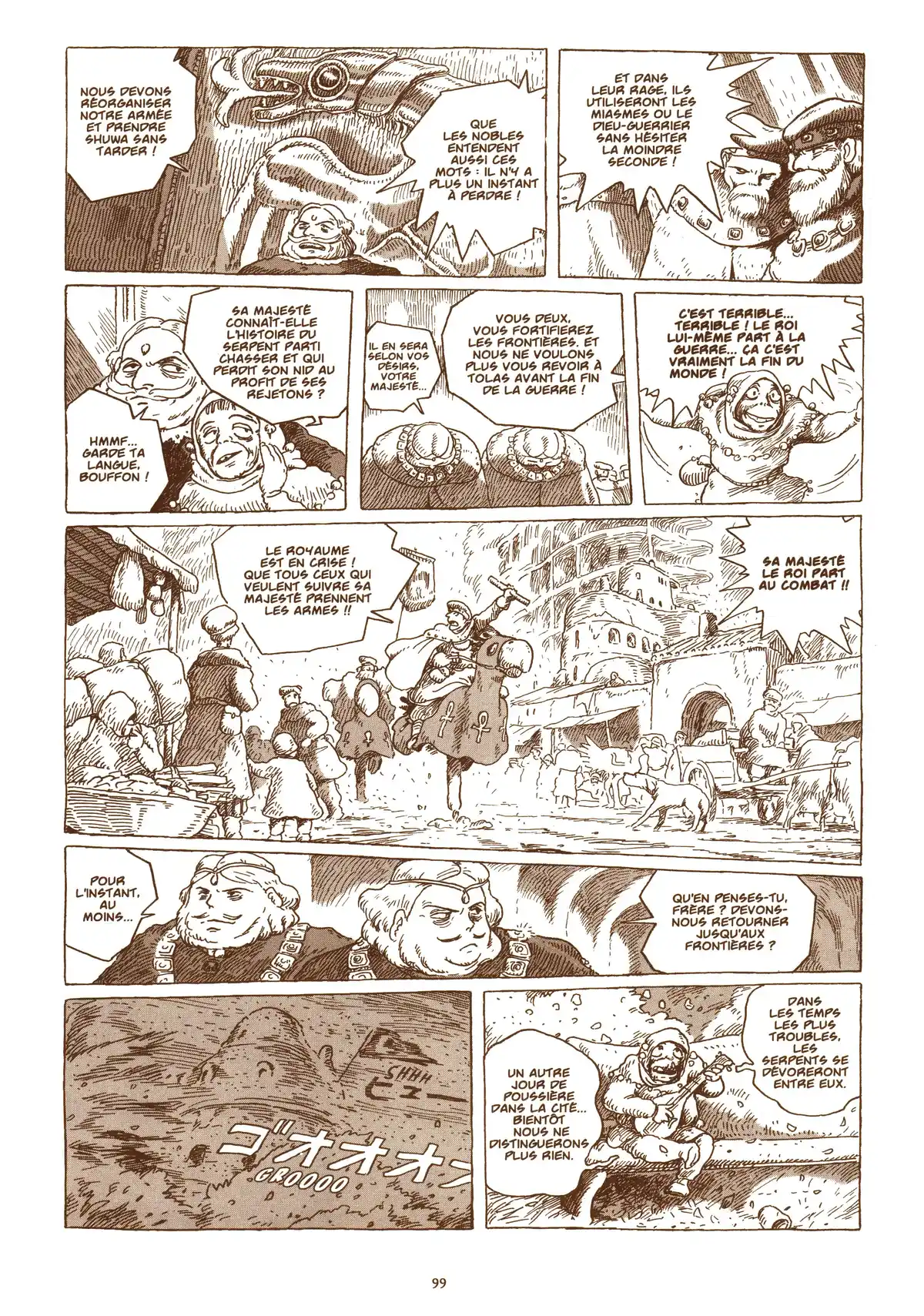 Nausicaä de la vallée du vent Volume 6 page 101