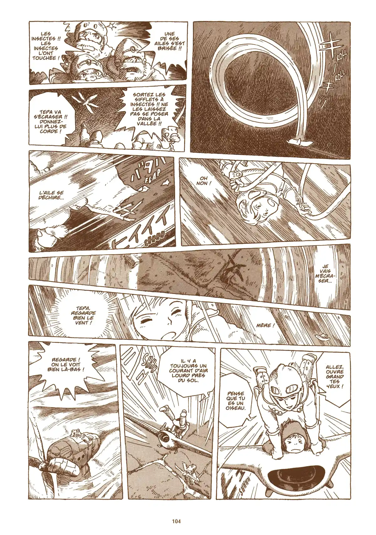 Nausicaä de la vallée du vent Volume 6 page 106