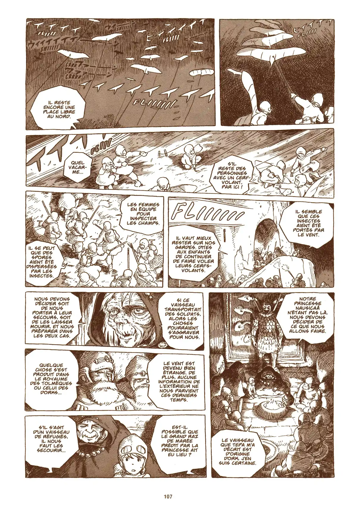 Nausicaä de la vallée du vent Volume 6 page 109