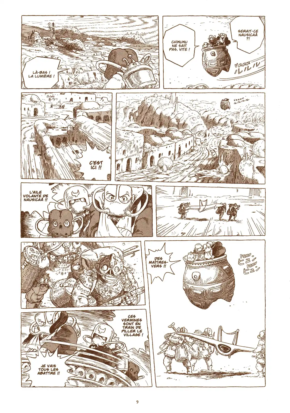 Nausicaä de la vallée du vent Volume 6 page 11