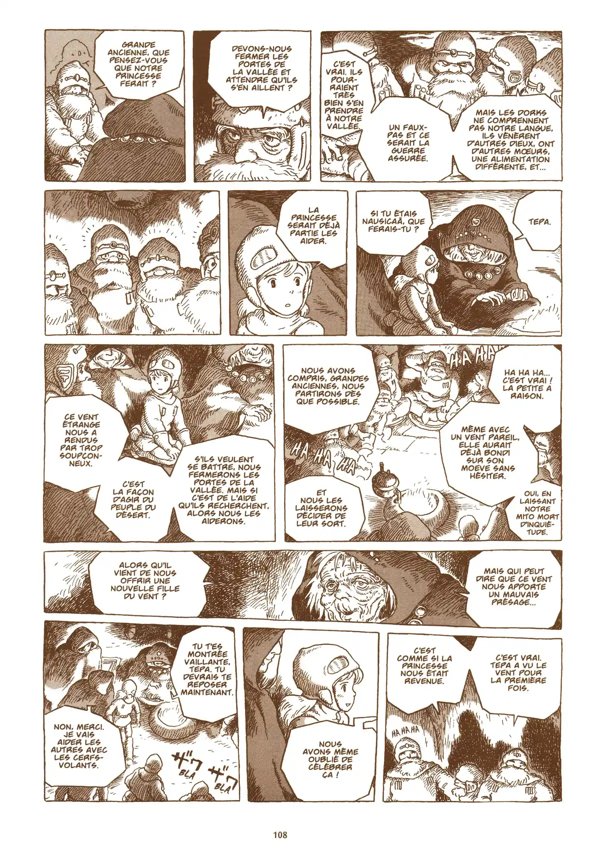 Nausicaä de la vallée du vent Volume 6 page 110