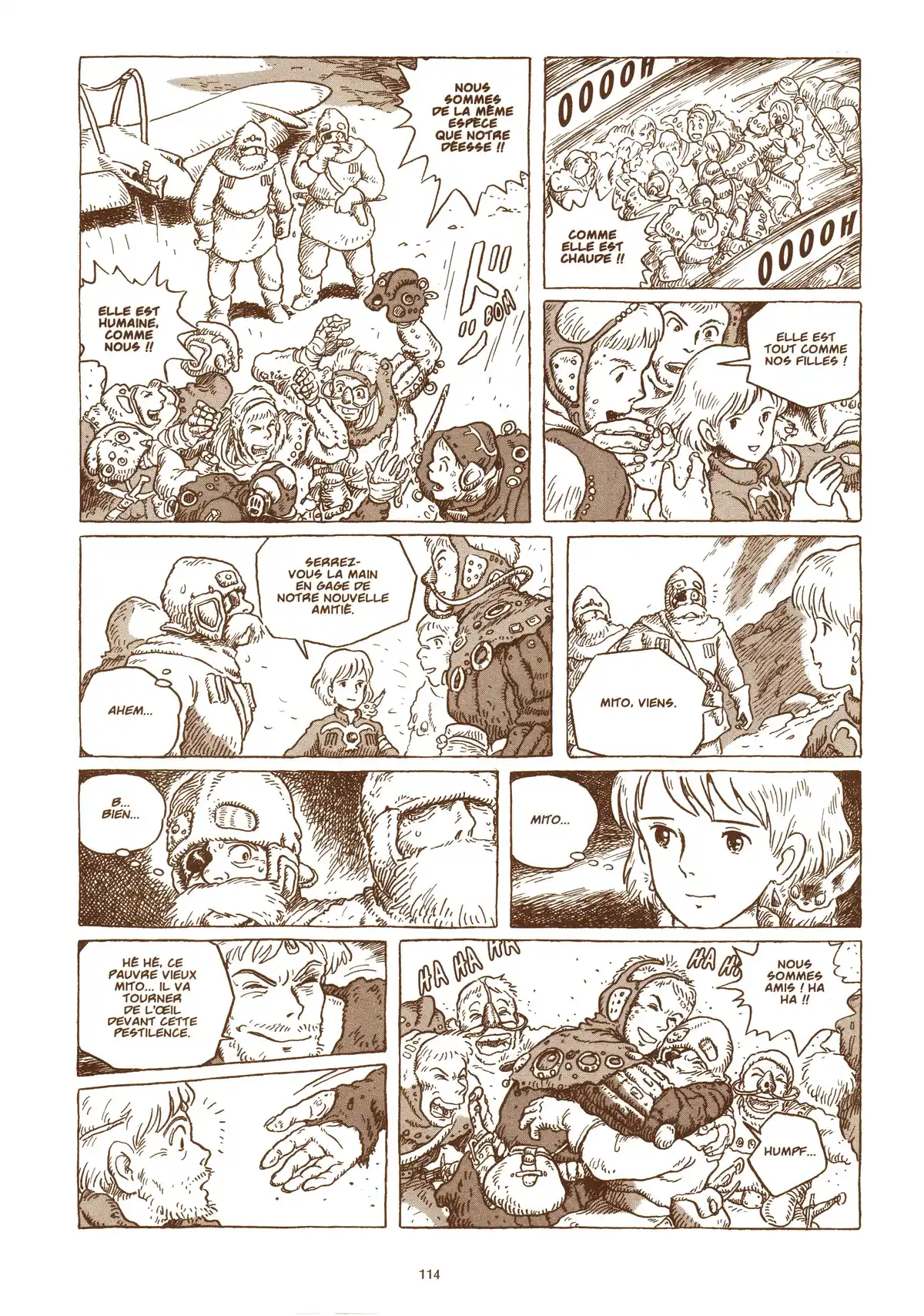 Nausicaä de la vallée du vent Volume 6 page 116
