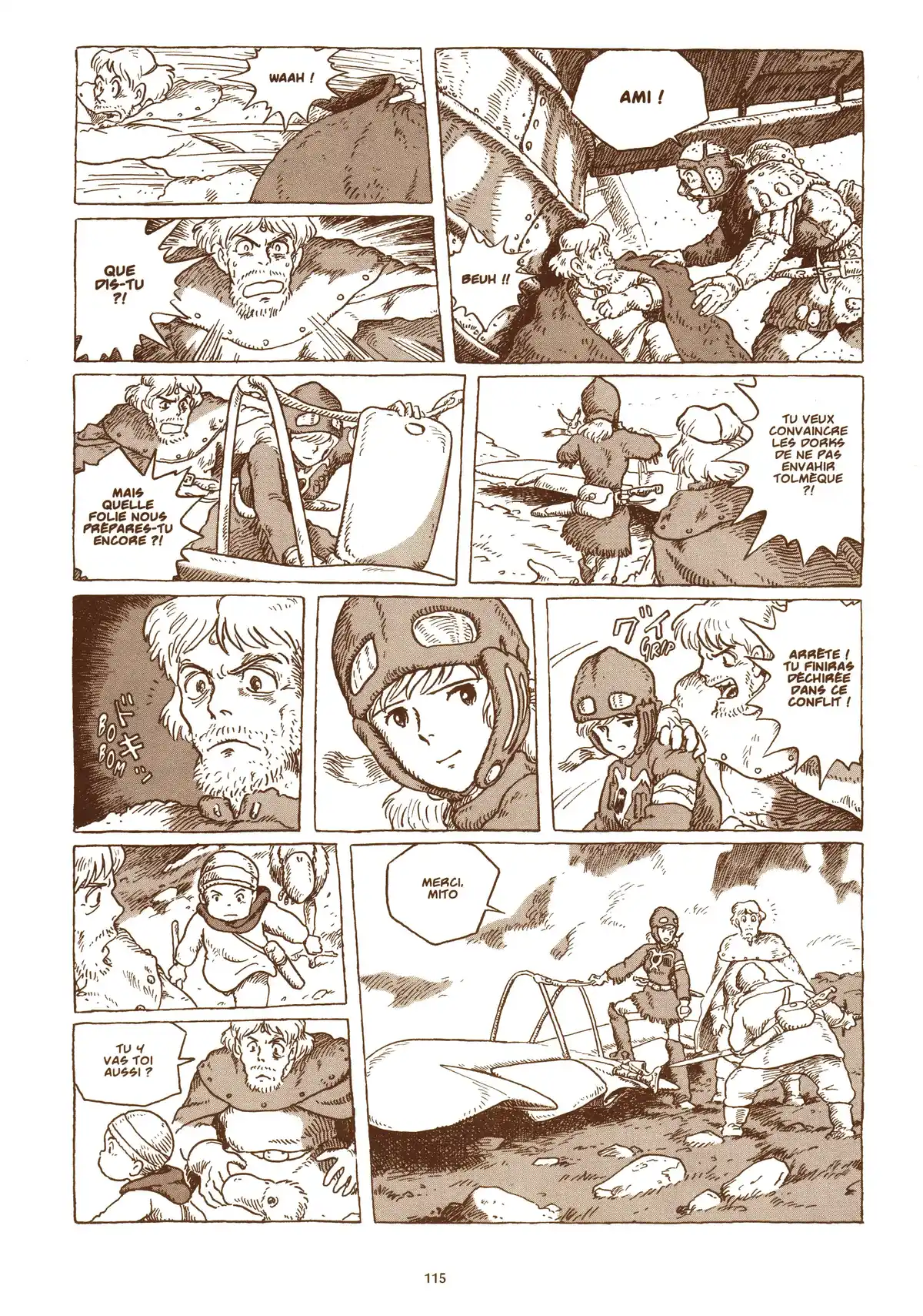 Nausicaä de la vallée du vent Volume 6 page 117