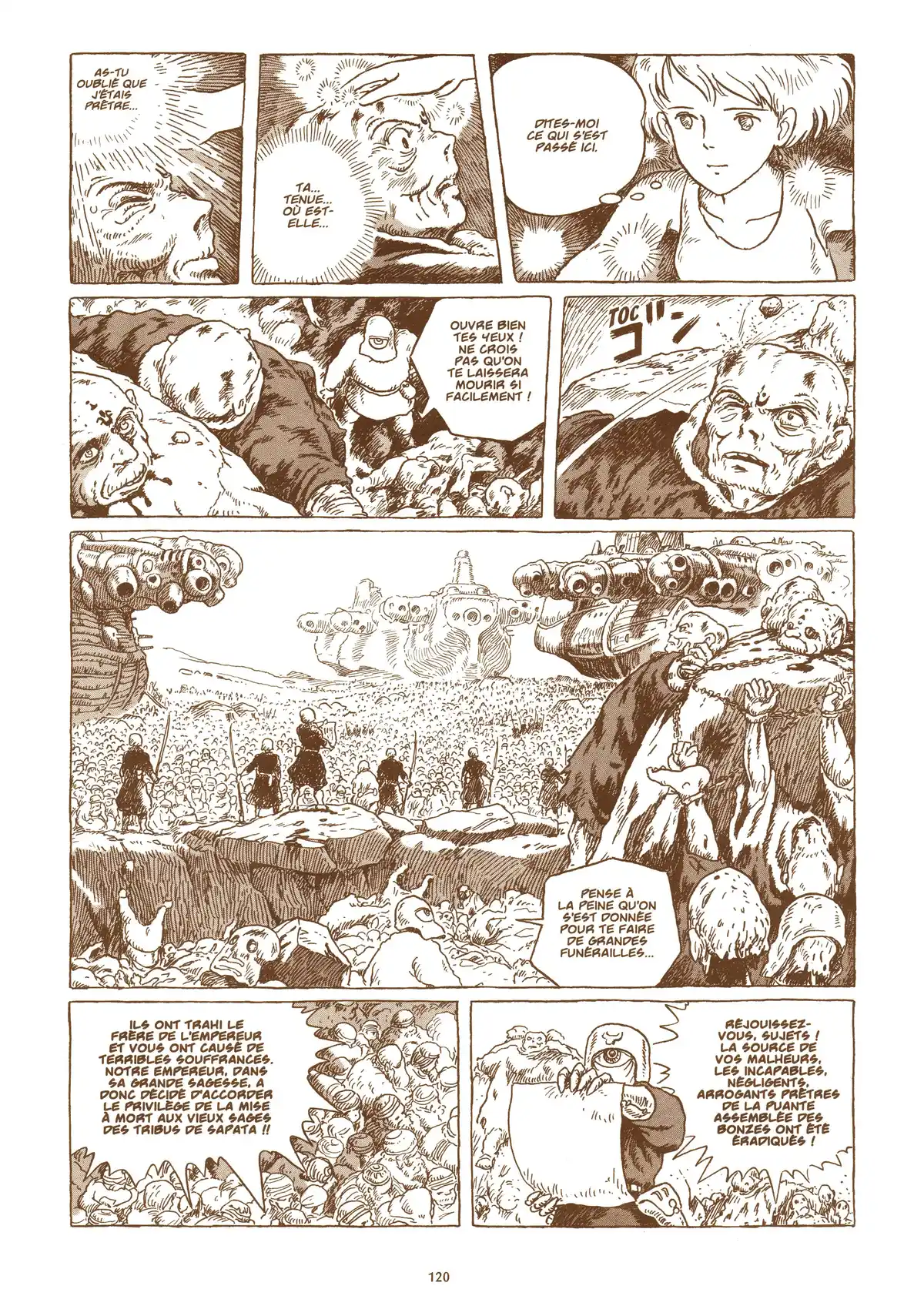 Nausicaä de la vallée du vent Volume 6 page 122