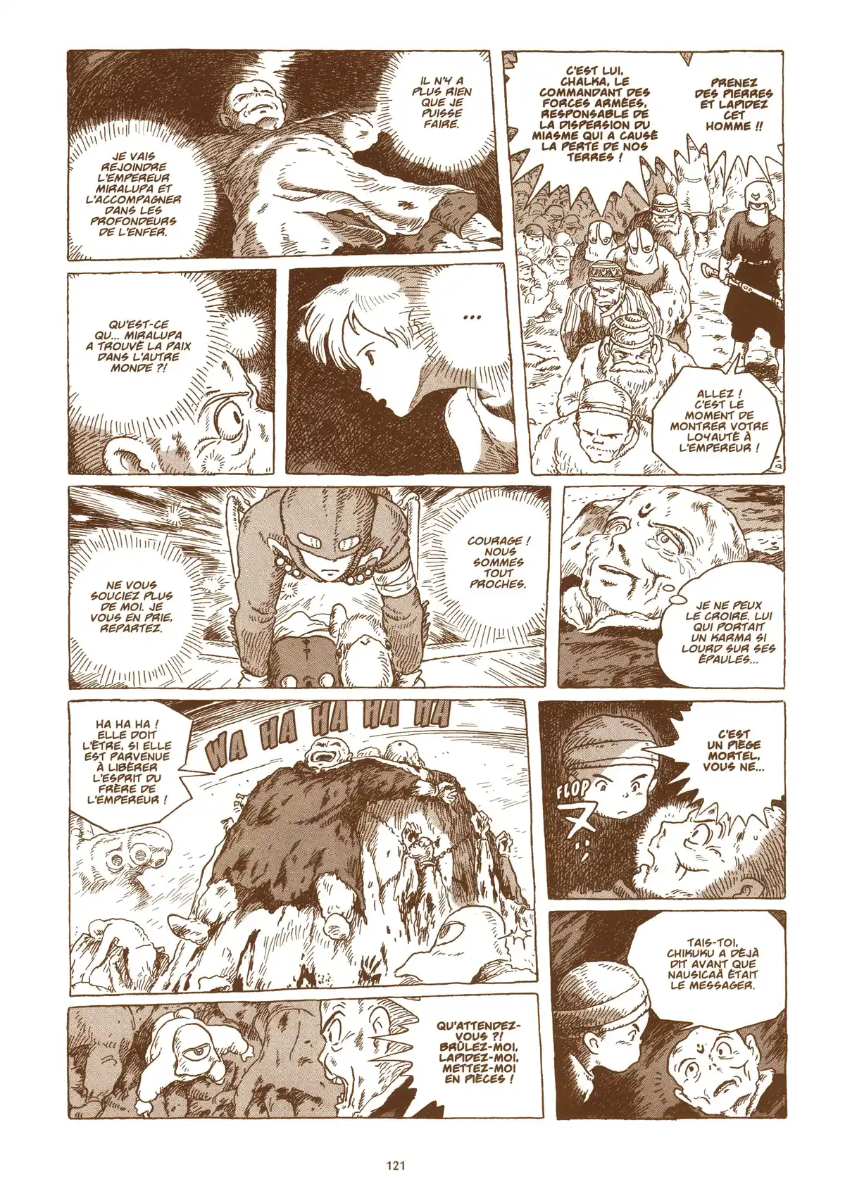 Nausicaä de la vallée du vent Volume 6 page 123