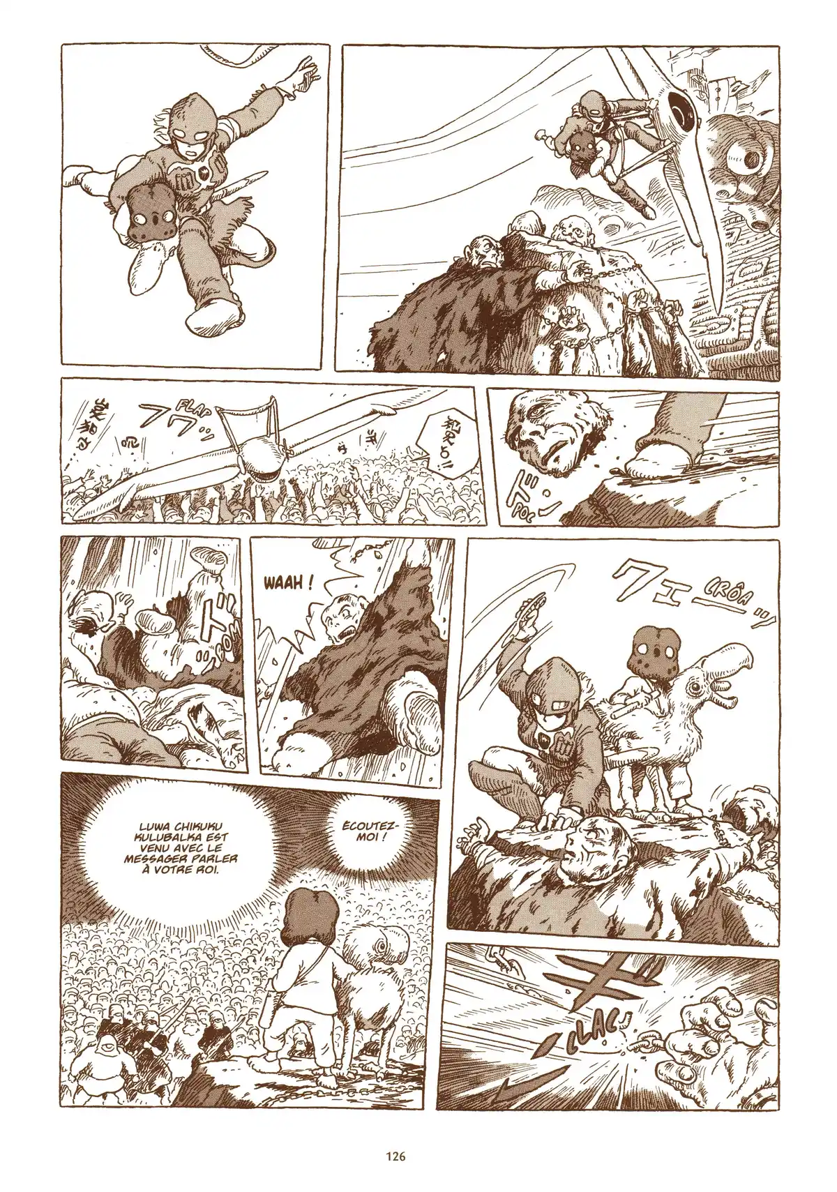 Nausicaä de la vallée du vent Volume 6 page 128