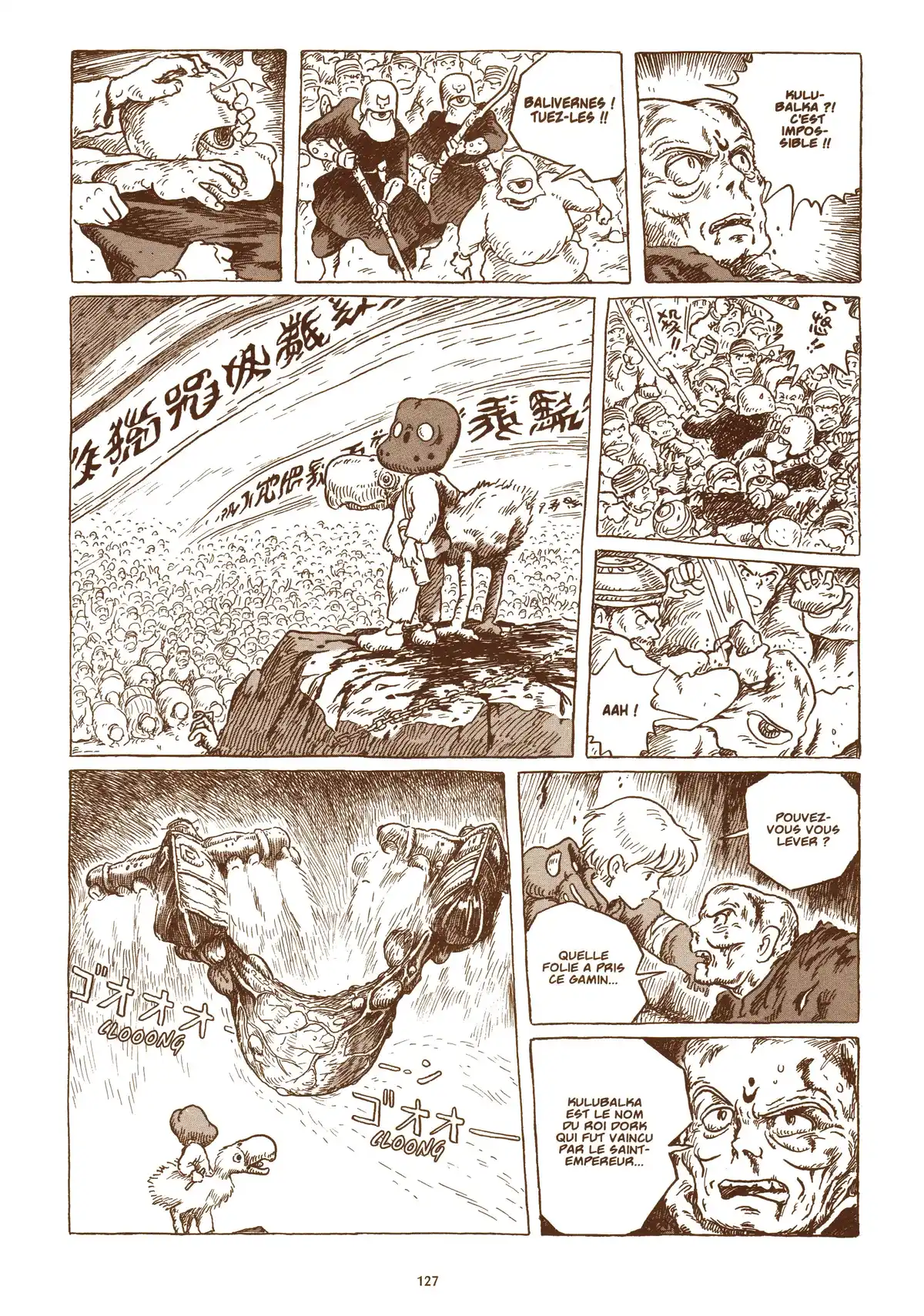 Nausicaä de la vallée du vent Volume 6 page 129