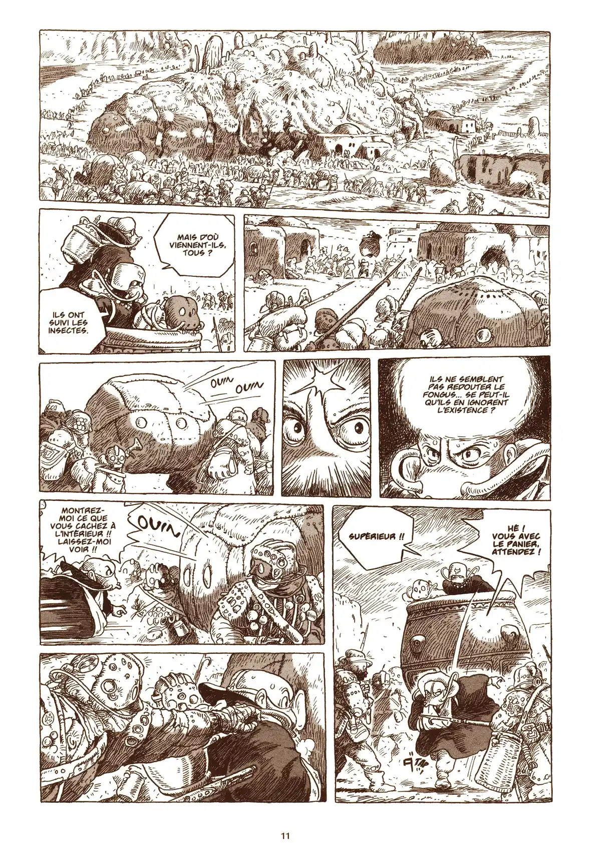 Nausicaä de la vallée du vent Volume 6 page 13