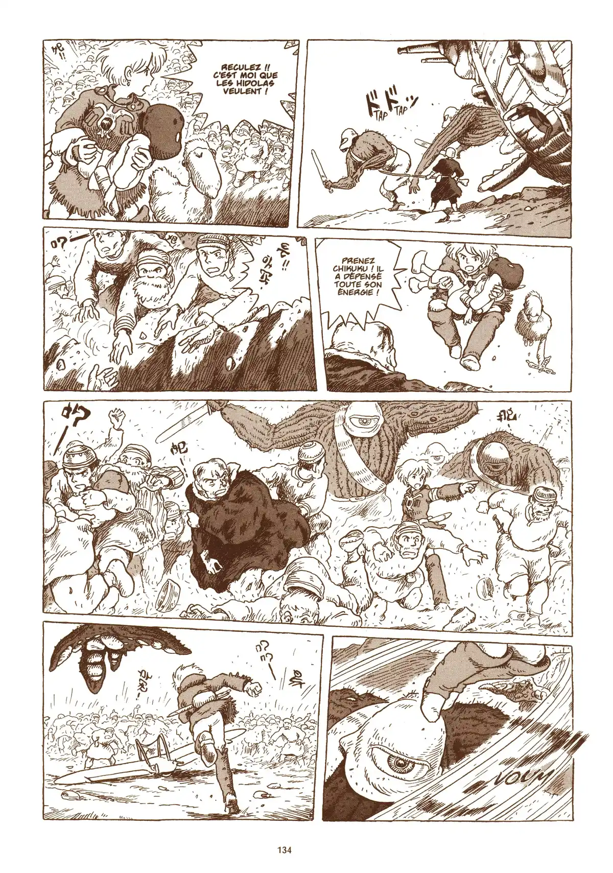 Nausicaä de la vallée du vent Volume 6 page 136