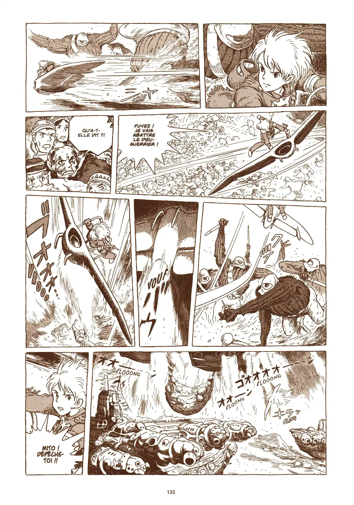 Nausicaä de la vallée du vent Volume 6 page 137