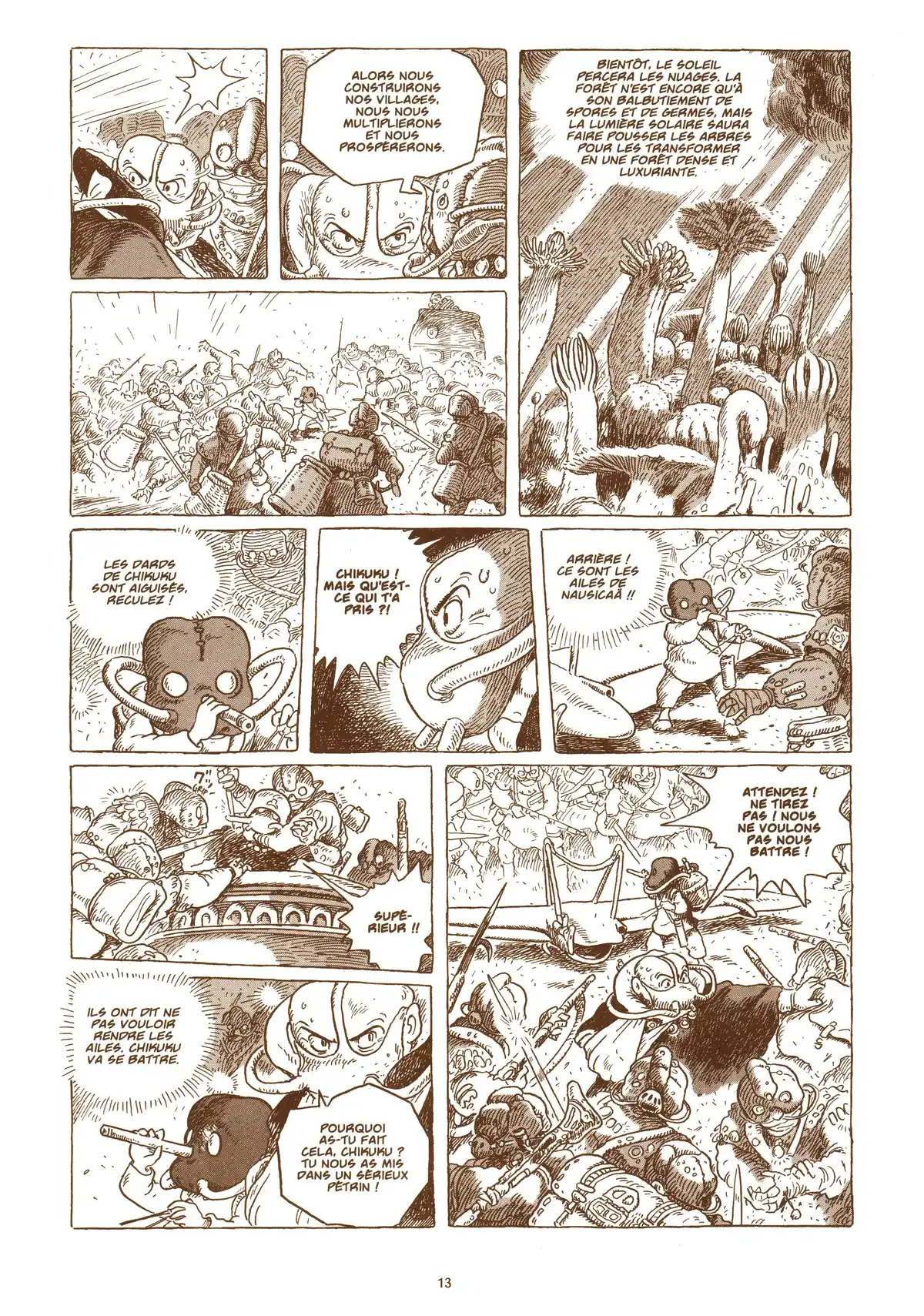 Nausicaä de la vallée du vent Volume 6 page 15