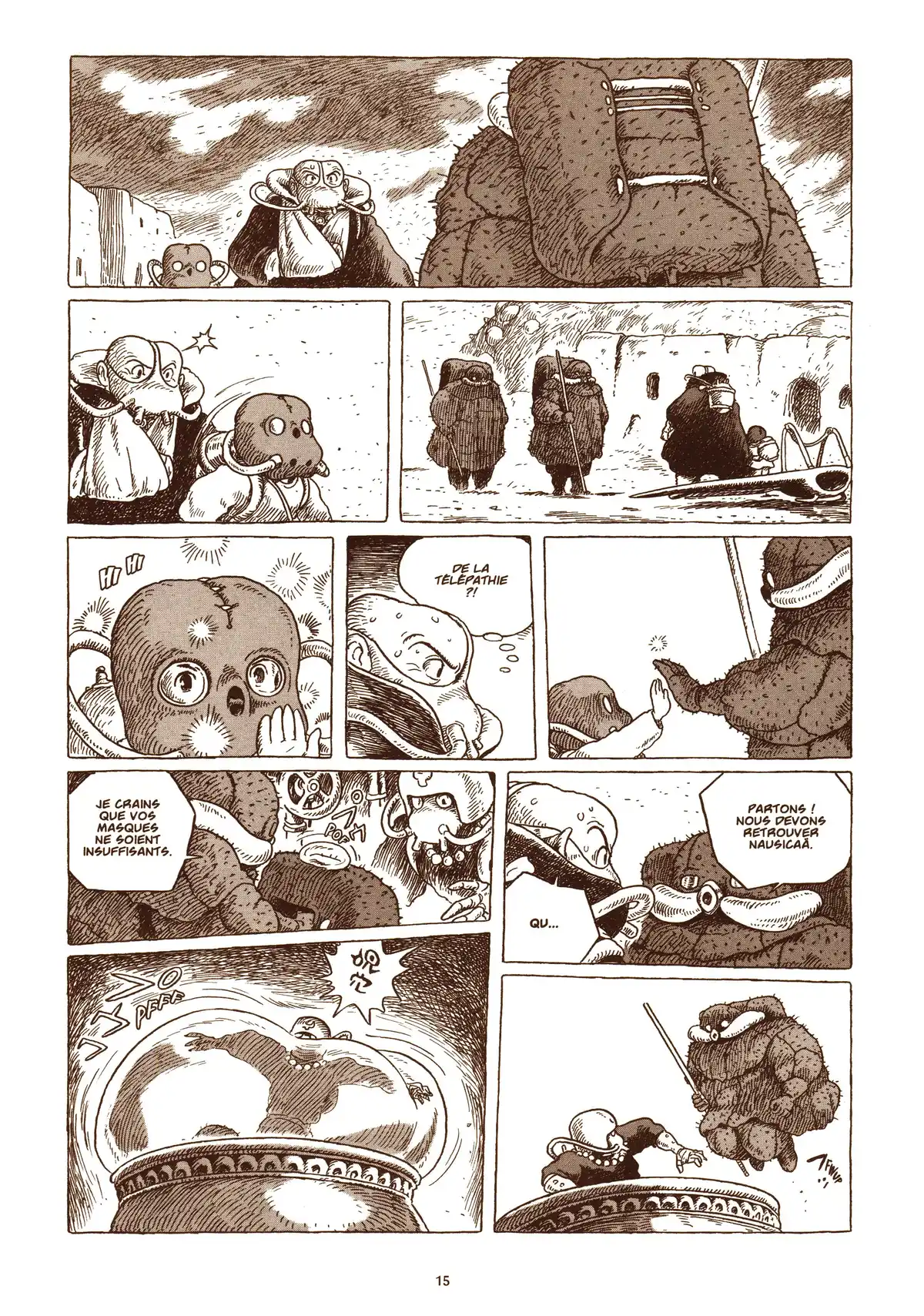 Nausicaä de la vallée du vent Volume 6 page 17