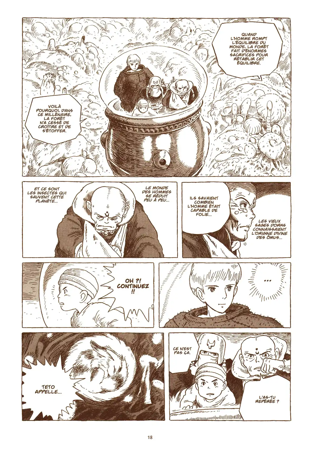 Nausicaä de la vallée du vent Volume 6 page 20