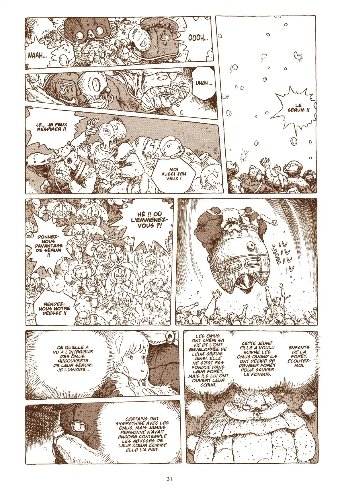 Nausicaä de la vallée du vent Volume 6 page 33