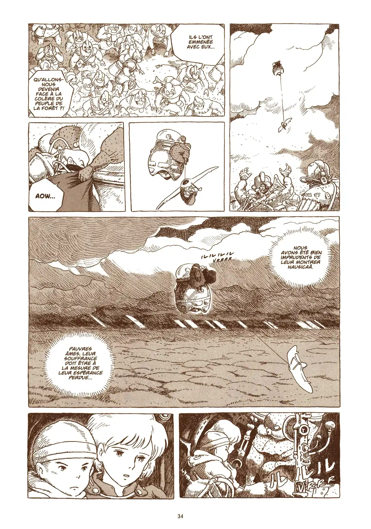 Nausicaä de la vallée du vent Volume 6 page 36