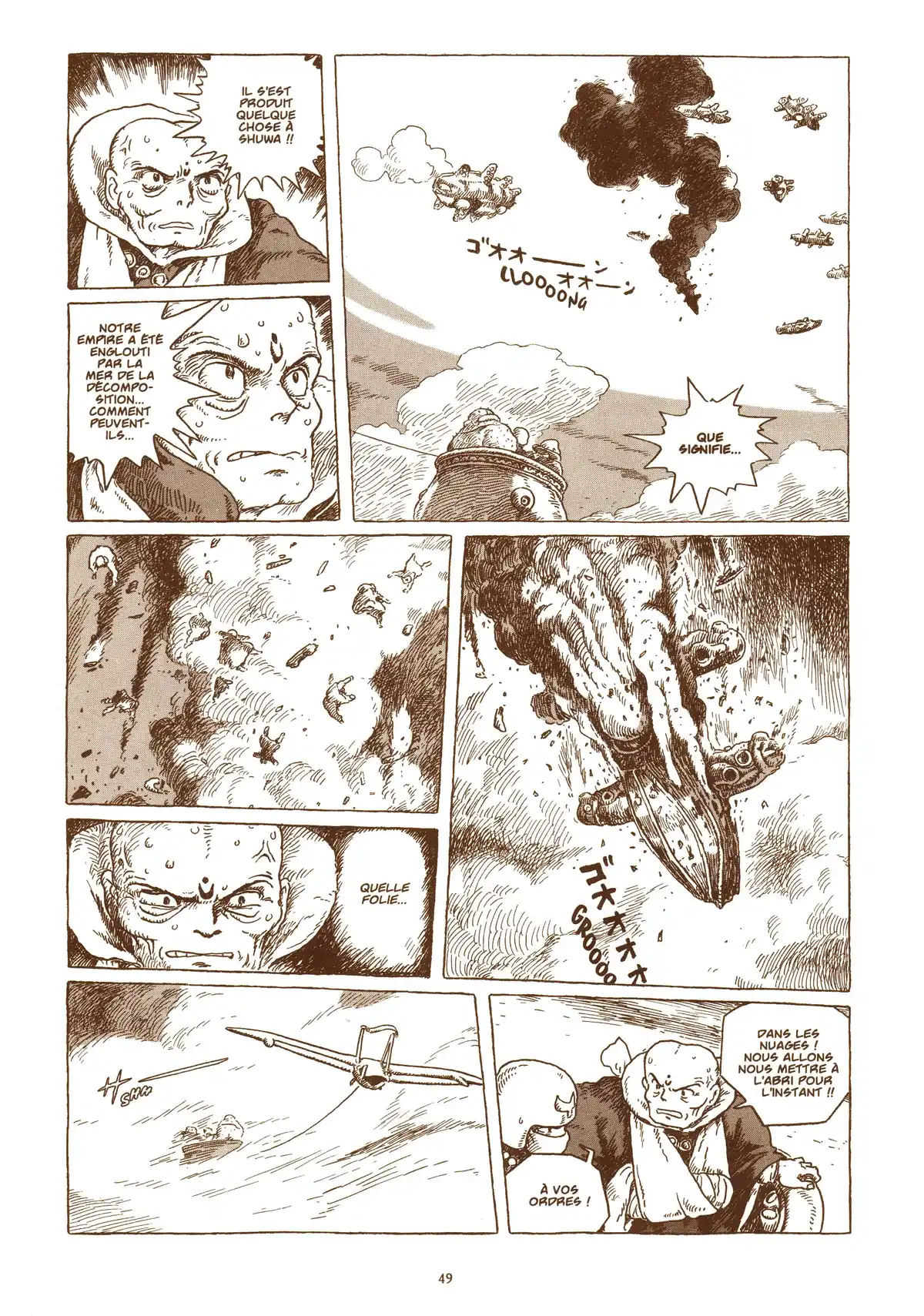 Nausicaä de la vallée du vent Volume 6 page 51