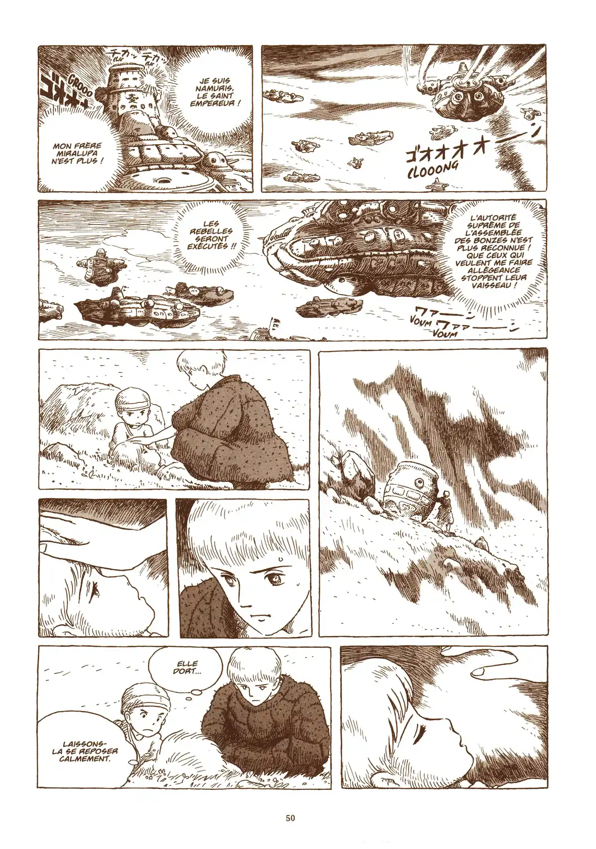 Nausicaä de la vallée du vent Volume 6 page 52