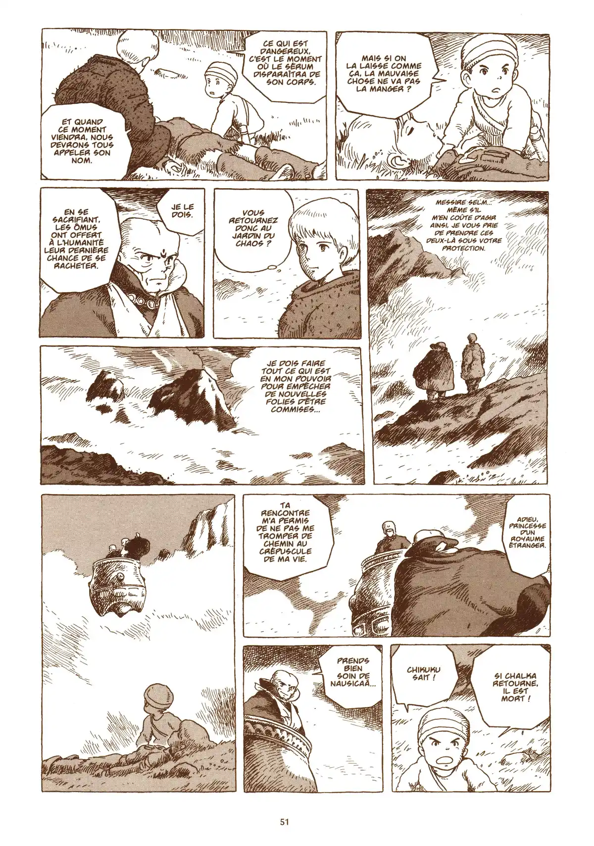 Nausicaä de la vallée du vent Volume 6 page 53