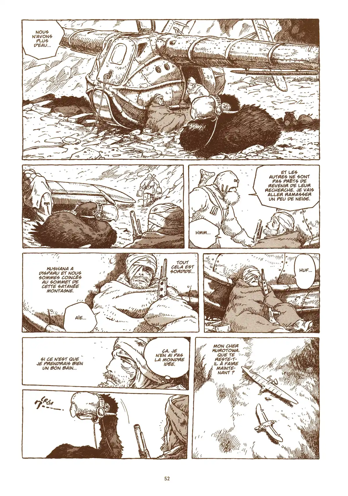 Nausicaä de la vallée du vent Volume 6 page 54