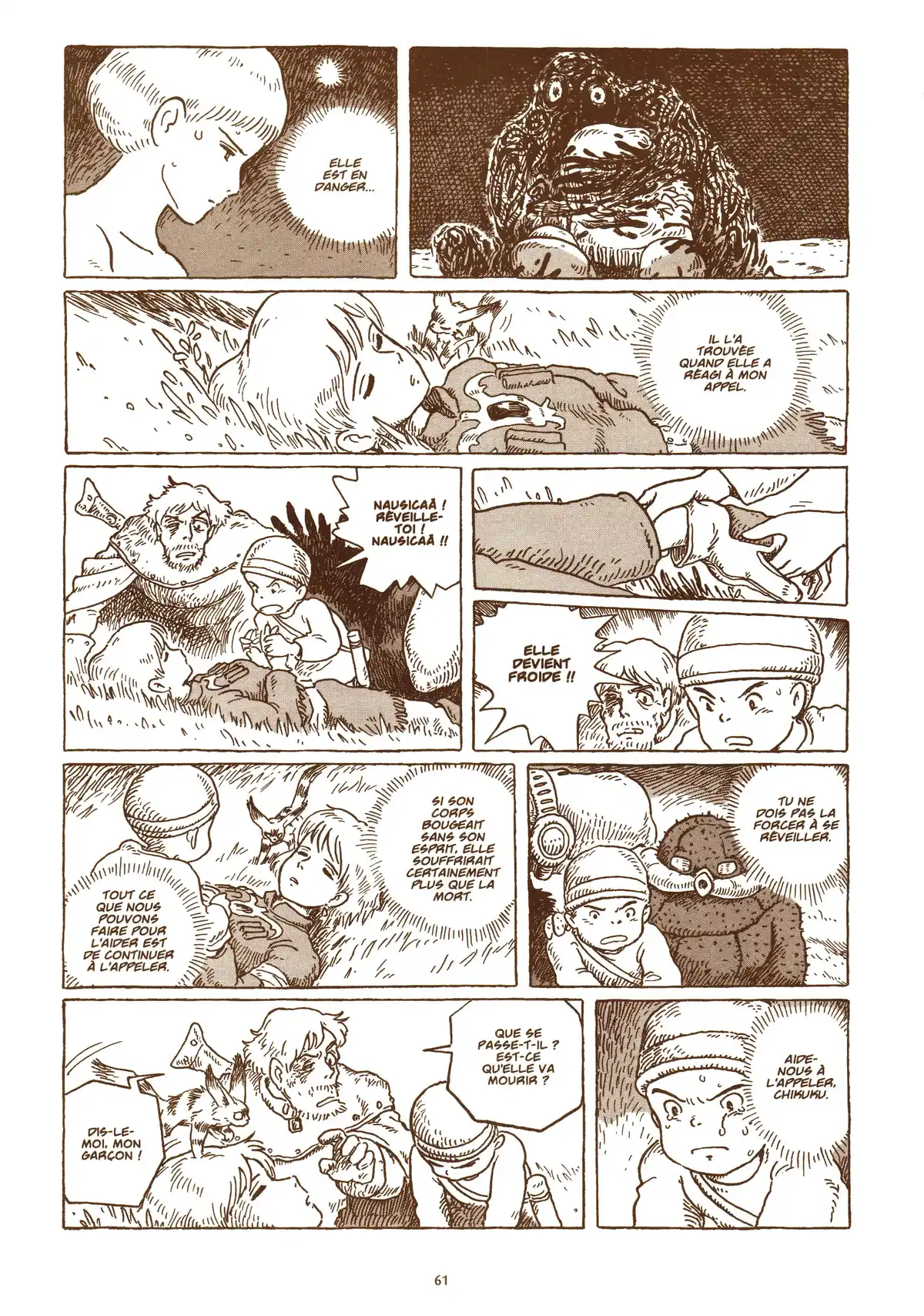 Nausicaä de la vallée du vent Volume 6 page 63