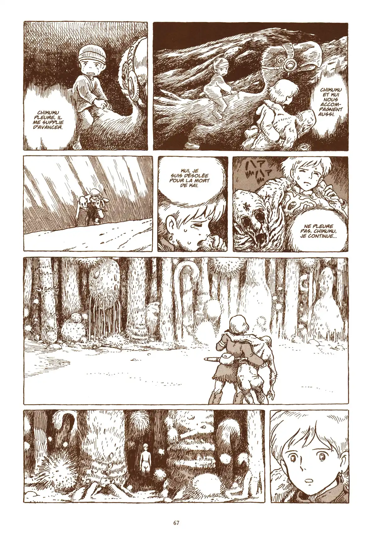 Nausicaä de la vallée du vent Volume 6 page 69