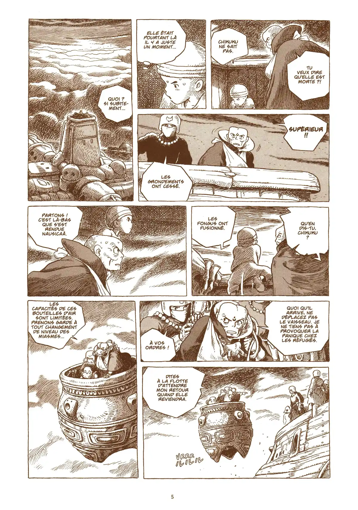 Nausicaä de la vallée du vent Volume 6 page 7