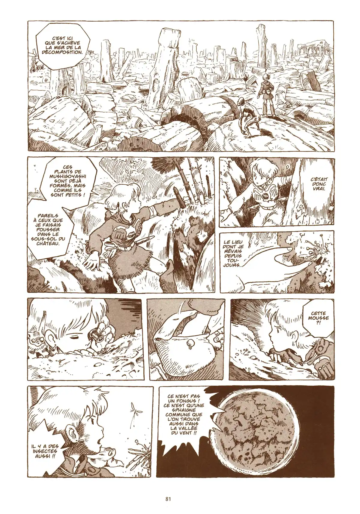 Nausicaä de la vallée du vent Volume 6 page 83