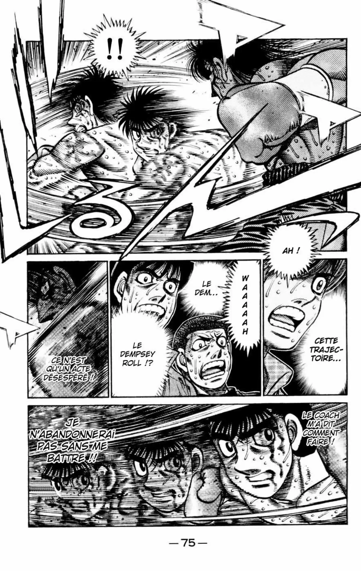 Hajime no Ippo Volume 78 page 75