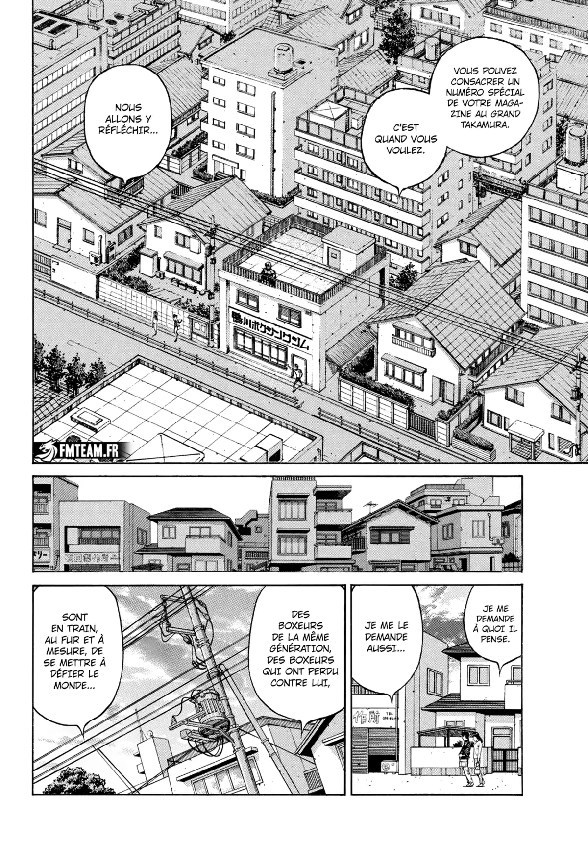 Hajime no Ippo Chapitre 1417 page 11