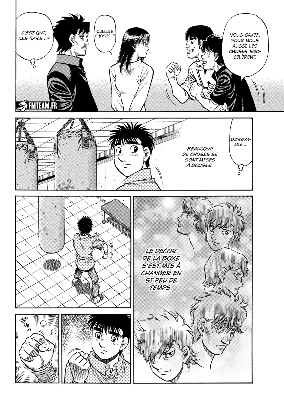 Hajime no Ippo Chapitre 1417 page 7