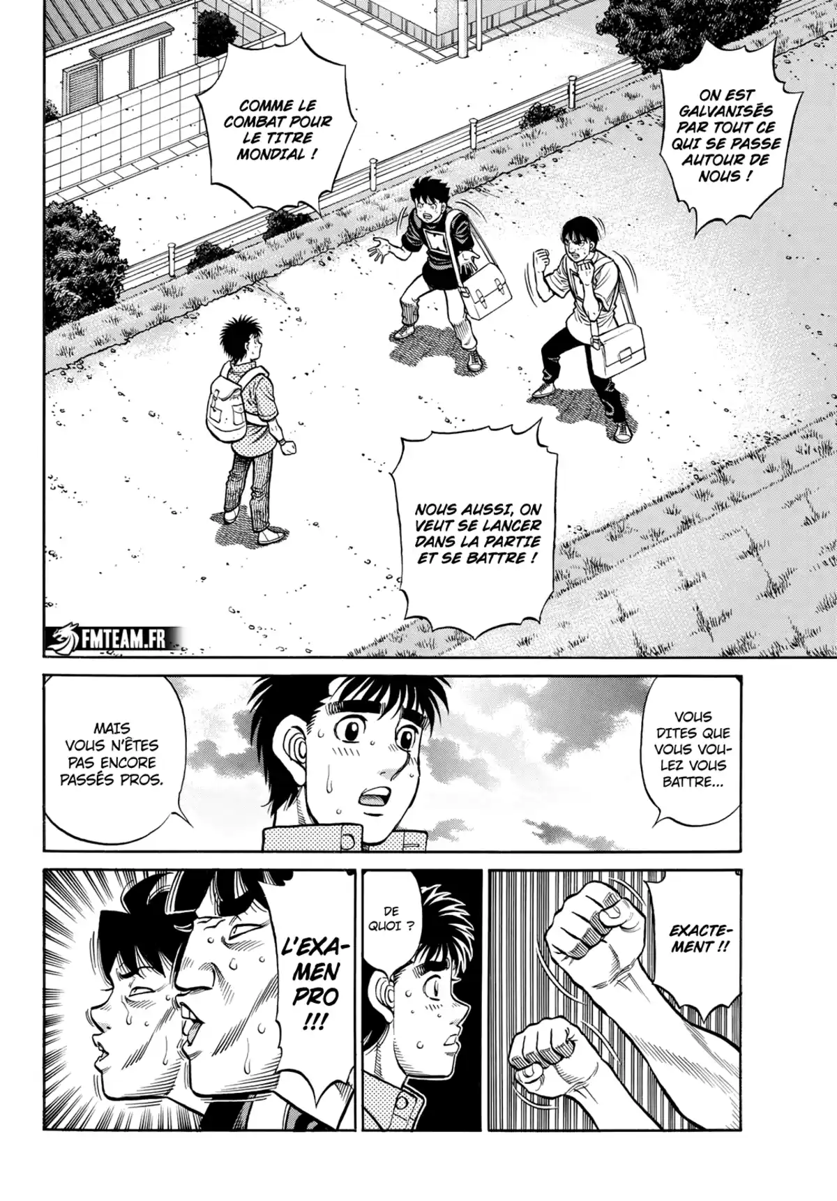 Hajime no Ippo Chapitre 1416 page 5