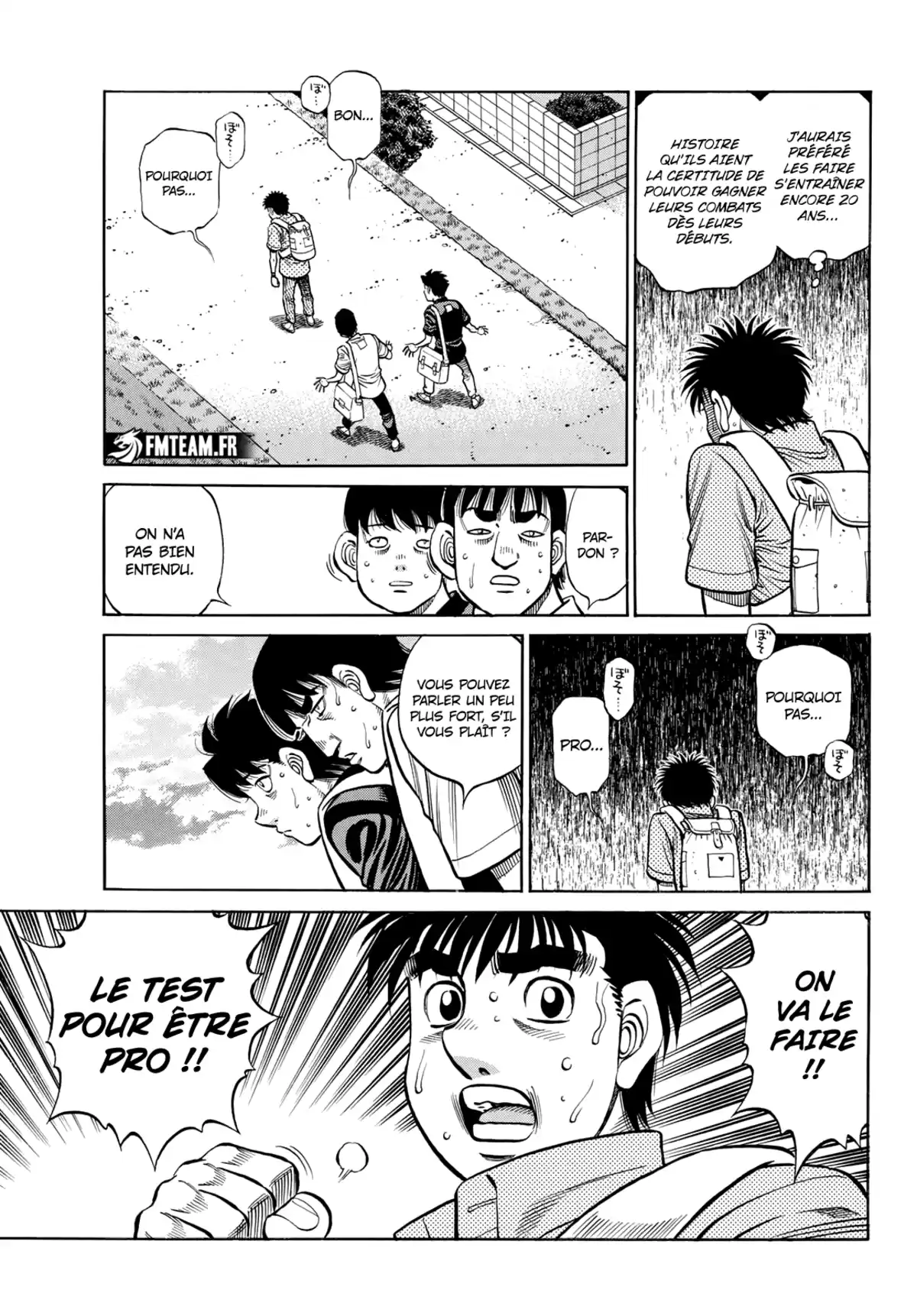 Hajime no Ippo Chapitre 1416 page 8