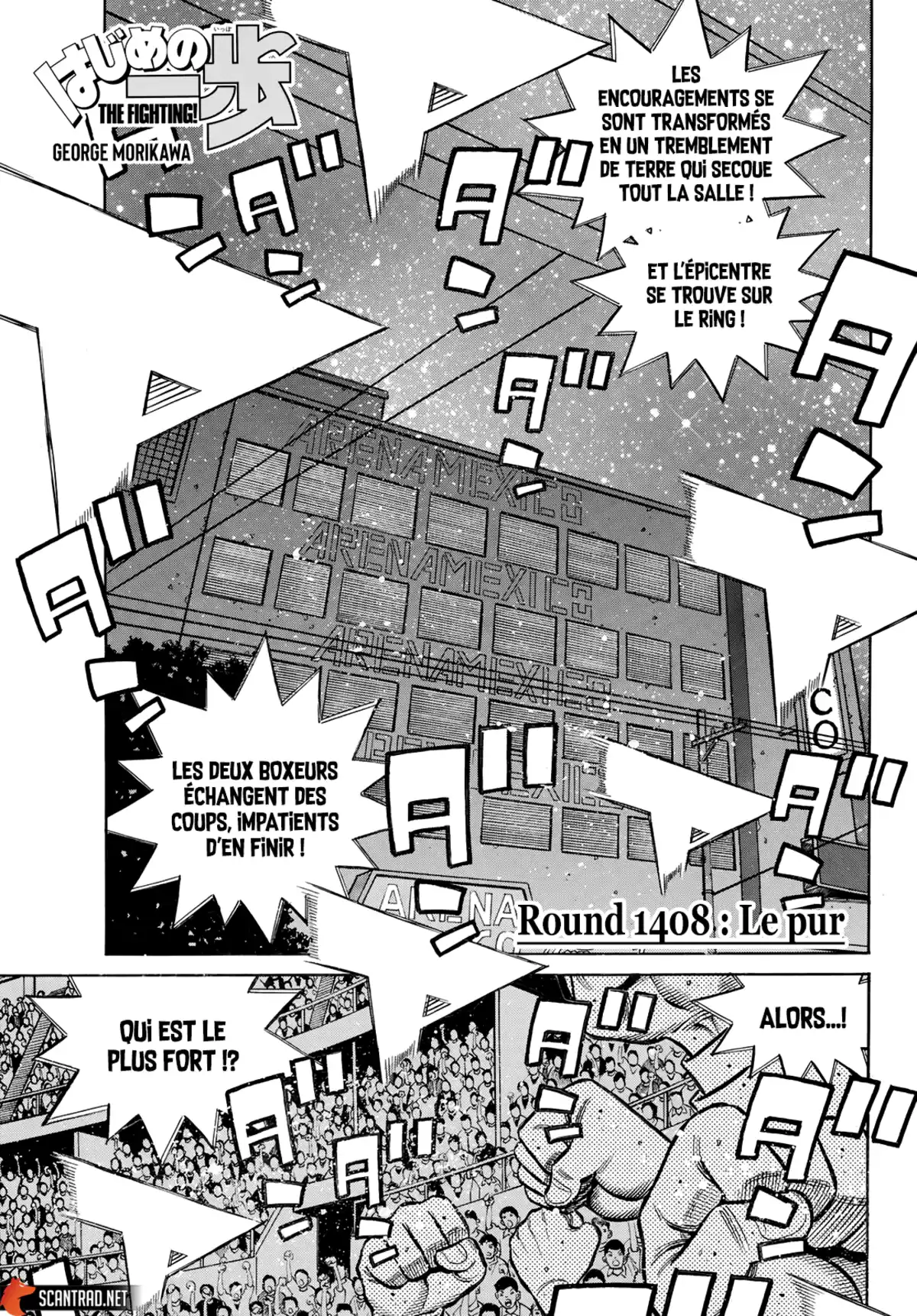 Hajime no Ippo Chapitre 1408 page 1