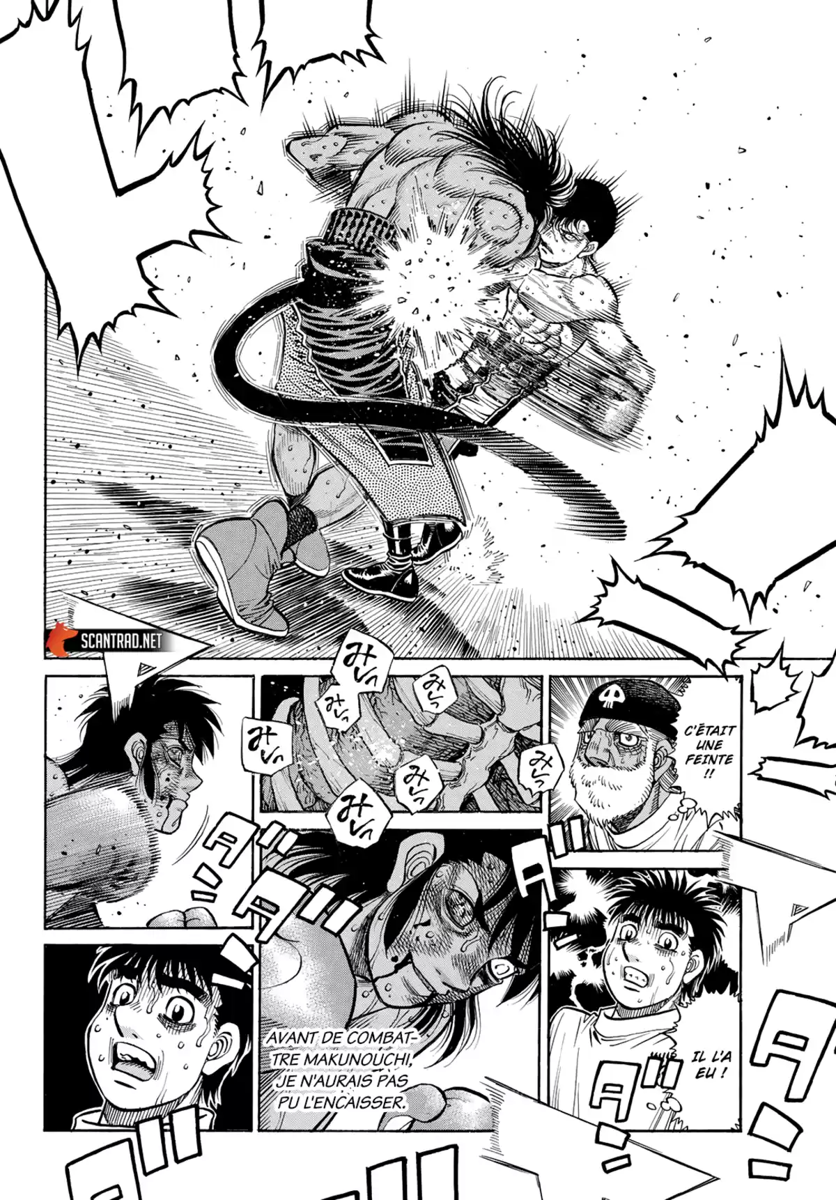 Hajime no Ippo Chapitre 1408 page 4