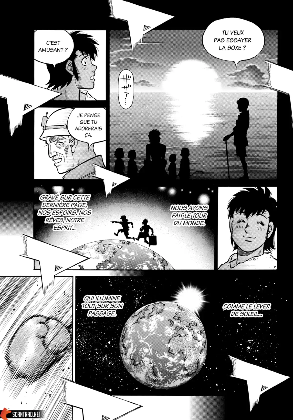 Hajime no Ippo Chapitre 1408 page 9