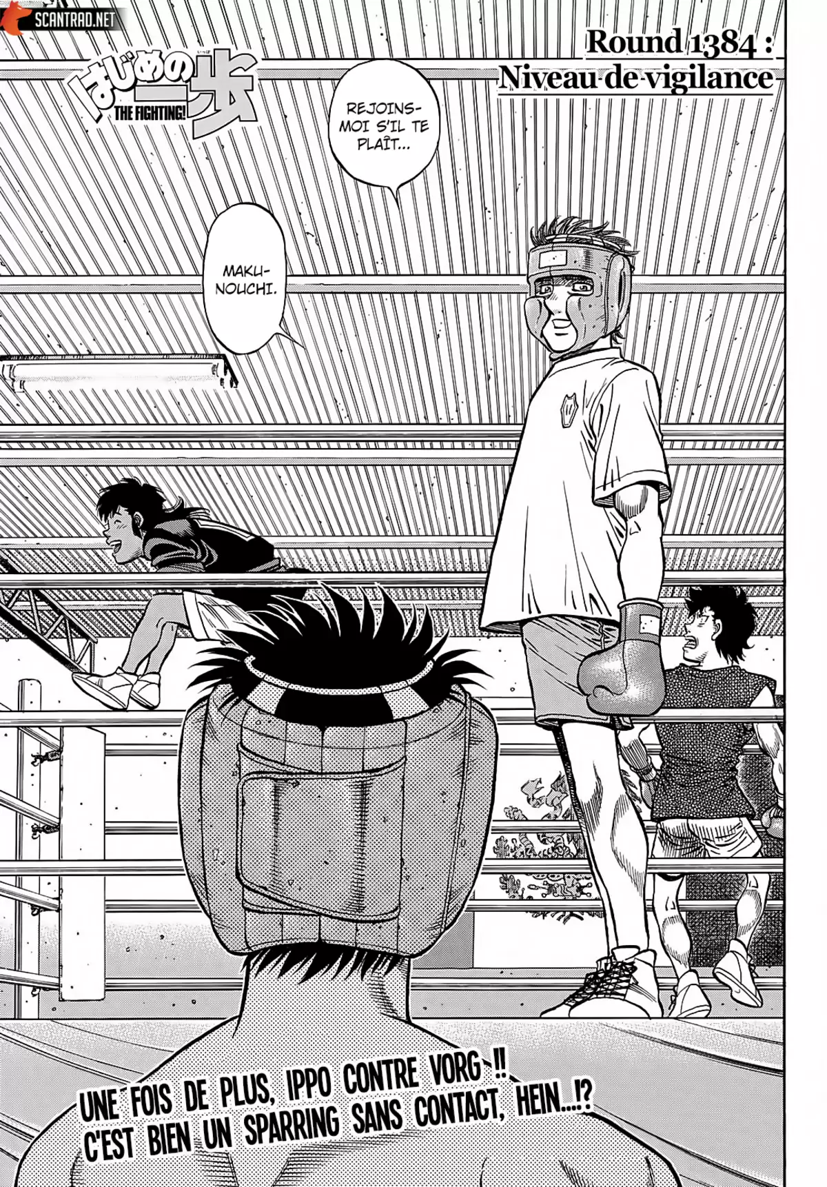 Hajime no Ippo Chapitre 1384 page 3