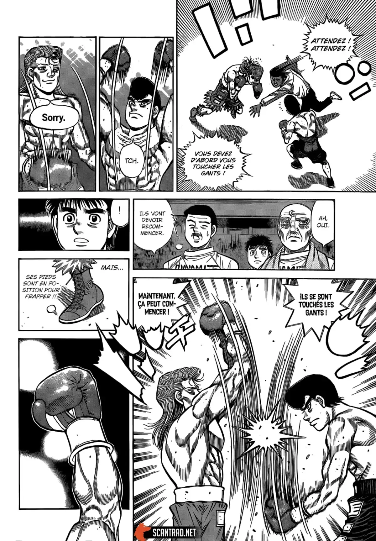 Hajime no Ippo Chapitre 1335 page 4