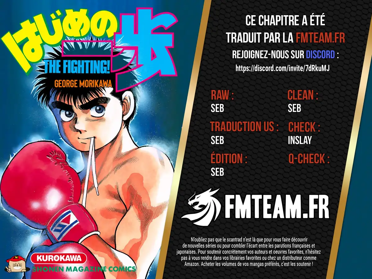 Hajime no Ippo Chapitre 1440 page 1