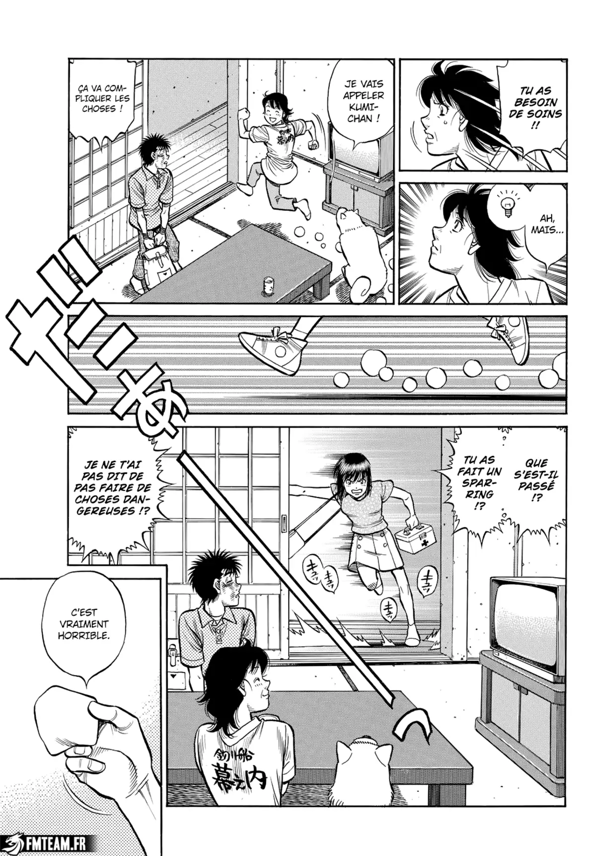 Hajime no Ippo Chapitre 1440 page 13