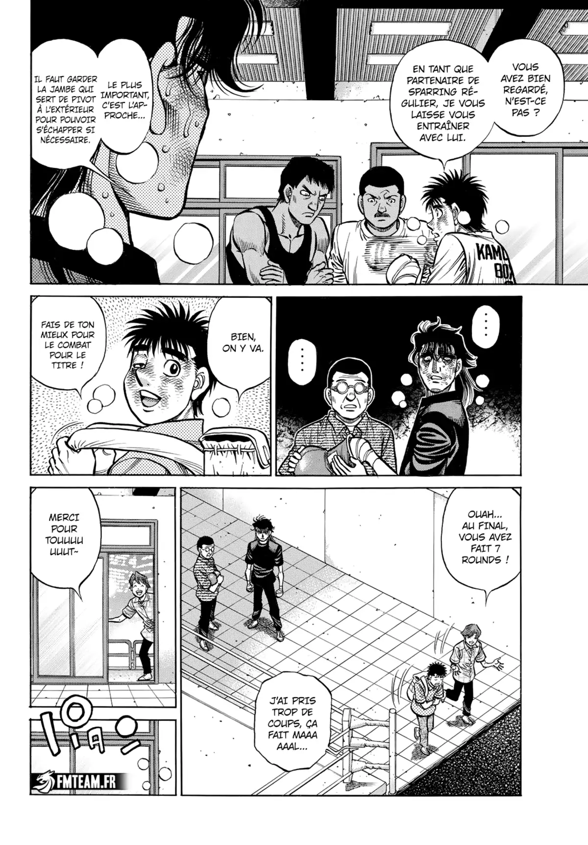 Hajime no Ippo Chapitre 1440 page 8