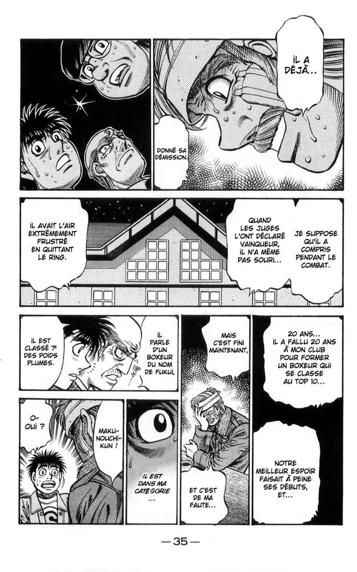 Hajime no Ippo Volume 80 page 35