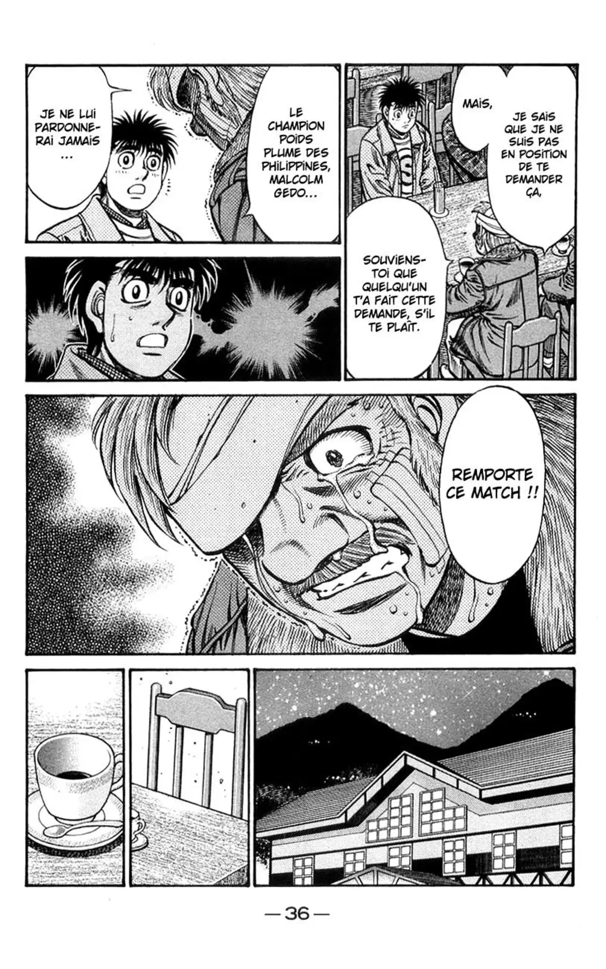 Hajime no Ippo Volume 80 page 36